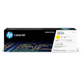 HP 222A Yellow Original LaserJet Toner Cartridge (W2222A)