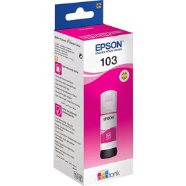 Epson 103 EcoTank Magenta Ink Bottle (C13T00S34A) – Compatible with EcoTank L3110, L3111, L3116, L3150, L3156, L3160, L5190, L1110