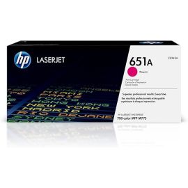HP 651A Magenta Original LaserJet Toner Cartridge, CE343A