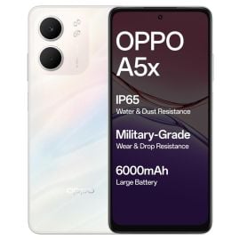 Oppo A5X 4G Dual Sim 4GB RAM 128GB Storage - Laser White