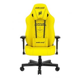 AndaSeat NAVI Edition Premium Gaming Chair 4D Adjustable Armrests, Class 4 Gas Lift, 90°-160° Recline, Aluminum Base Yellow