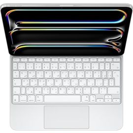 Apple Magic Keyboard for iPad Pro 11-inch 2024 (M4), White – Arabic & English Layout