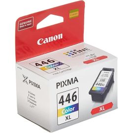 Canon CL-446XL High-Yield Tri-Colour Ink Cartridge (C/M/Y) – Extra Large, Up to 300 A4 Pages