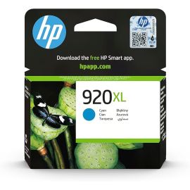 HP 920XL High Yield Cyan Original Ink Cartridge (CD972AE)