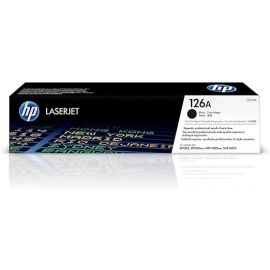 HP 126A Black Original LaserJet Toner Cartridge (CE310A)