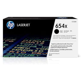 HP 654X High Yield Black Original LaserJet Toner Cartridge, CF330X