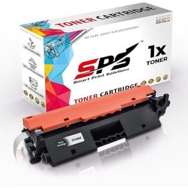 خرطوشة حبر متوافقة مع SPS بديلة لـ HP 17A CF217A - أسود، 1200 صفحة - تناسب HP LaserJet Pro M130nw - جودة طباعة محسنة، صديقة للبيئة
