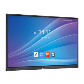 AZtech AZ2565-M01 65 inch 4K Smart Interactive Display, IFP, 8GB RAM + 128GB Storage, 400 NITS Brightness, 48MP Inbuilt AI camera,  40 Points Touch,  Inbuilt WIFI 6,  20W x 2 + 20W x 1 Subwoofer, Android 14, Screen share & Google Playstore