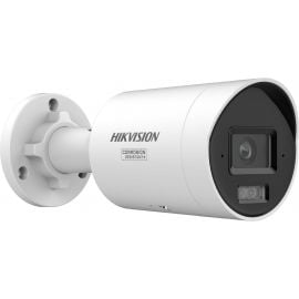 Hikvision DS-2CD1643G2-LIZU 4MP Smart Hybrid Light Varifocal PoE Bullet IP Camera, 2.8–12mm Motorized Lens, Human/Vehicle Detection, Built-in Microphone, IP67 Outdoor