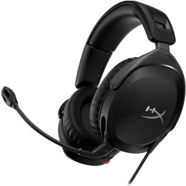 HyperX Cloud Stinger 2 – سماعة رأس للألعاب سلكية فوق الأذن مع محركات 50 مم وتقنية DTS Headphone:X (3.5 مم، أسود)