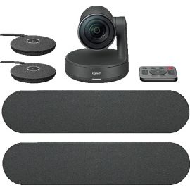 Logitech Rally Plus UHD 4K Video Conferencing System Premium Modular Conference Camera Kit for Medium/Large Rooms 