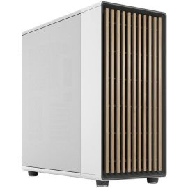 Fractal North XL Chalk White Mesh Side Panel Mid Tower Case 