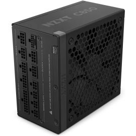 مزود طاقة NZXT 3.1 بقدرة 850 واط – أسود، كفاءة 80+ Gold، قابل للفصل بالكامل، ضجيج منخفض، مروحة بمحمل ديناميكي سائل (FDB)