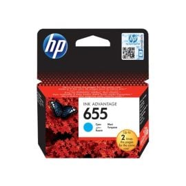 HP 655 Cyan Original Ink Cartridge CZ110AE