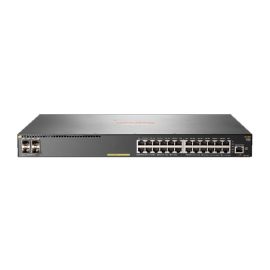 Aruba JL261A 2930F 24‑Port Gigabit PoE+ Switch with 4 SFP Uplinks, 370 W PoE Budget, Layer‑3 Managed
