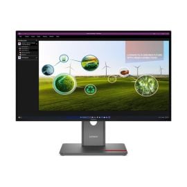 Lenovo ThinkVision Monitor 27 inch P27Q-40 QUD IPS 2560 x 1440 24Hz - 120Hz Refresh Rate 4ms Extreme Response Time 4-side Ultra Thin 1x HDMI 2.0 1x DP 1.4 Black