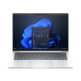 HP Laptop EliteBook 8 G1i Intel Core Ultra 7 255U Processor 16GB RAM 512GB SSD Storage Intel Graphic 16 inch Display English Keyboard Glacier Silver Operating System Windows 11 Pro