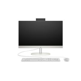 HP ProOne 245 G10 All-In-One AMD Ryzen 7 7730U Processor 8GB RAM 512GB SSD Storage Intel Graphic 23.8 inch FHD Display English Keyboard White Operating System (Windows 11 Modified)