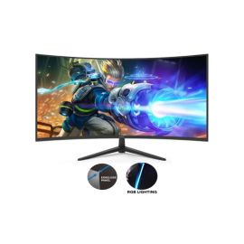 AIWA MD270K-V 27″ Frameless Curved Gaming Monitor VA FHD (1920×1080), 180 Hz, 1 ms, FreeSync Premium