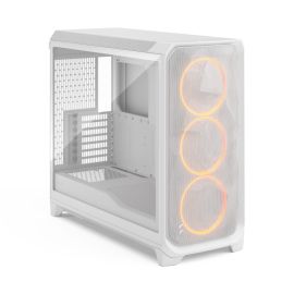 فراكتال ميشيفاي 3 XL أومبيانس برو RGB أبيض – صندوق شفاف بزجاج مقوى