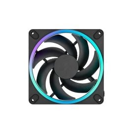 Fractal Design، مروحة Momentum 14 ARGB 140 مم PWM، عبوة من 3 قطع - تبريد عالي التدفق، RGB قابل للعنونة، محمل هيدروليكي، تصميم منخفض الضوضاء - FD-F-MR1-1403
