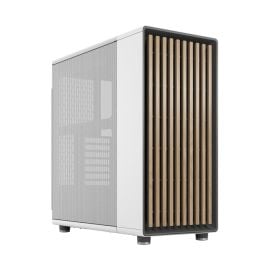 Fractal Design North Mid‑Tower PC Case Tempered Glass White