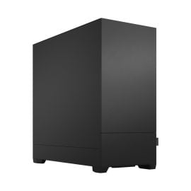 Fractal Design Pop Silent Black Solid Mid-Tower ATX Case – Sound-Dampened Panels, Steel Side, 360mm Front / 240mm Top Radiator Support, 6× Fan Mounts, Clean Cable Routing, FD-C-POS1A-01