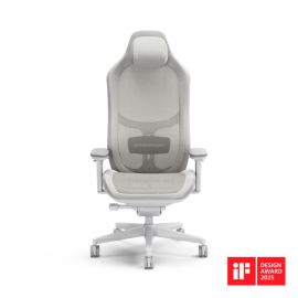 كرسي خفيف الوزن من Fractal Design FD-CH-RE1M-02 Refine Mesh، مريح للمكتب والألعاب، مزود بشبكة قابلة للتهوية، وارتفاع قابل للتعديل، ودوران 360 درجة