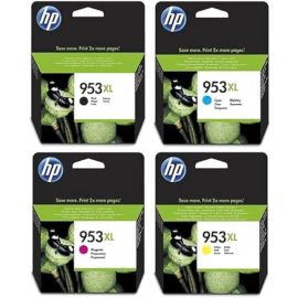 HP 953XL High Yield Full Set (Black, Cyan, Yellow, Magenta) Original Ink Cartridge