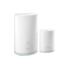 Huawei WS5280 WiFi Q2 Pro Router Mesh System 1 Base + 1 Satellite, 1167 Mbps Dual‑Band Mesh & Powerline