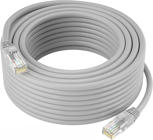 D-Link NCB-C6UGRYR1-10 Cat6 UTP Ethernet Patch Cord 10m Grey 24 AWG, PVC UL94V-0, 1 Gbps, Bare Copper