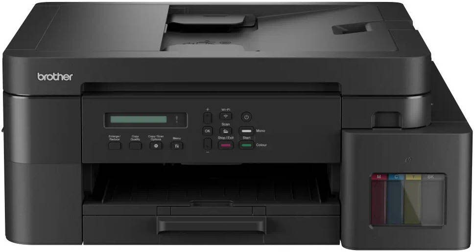 Brother DCP-T830DW All-in-One Ink Tank Printer with Wi-Fi, Automatic Duplex, ADF, Ethernet, Up to 1200×6000 dpi, 230-Sheet Input