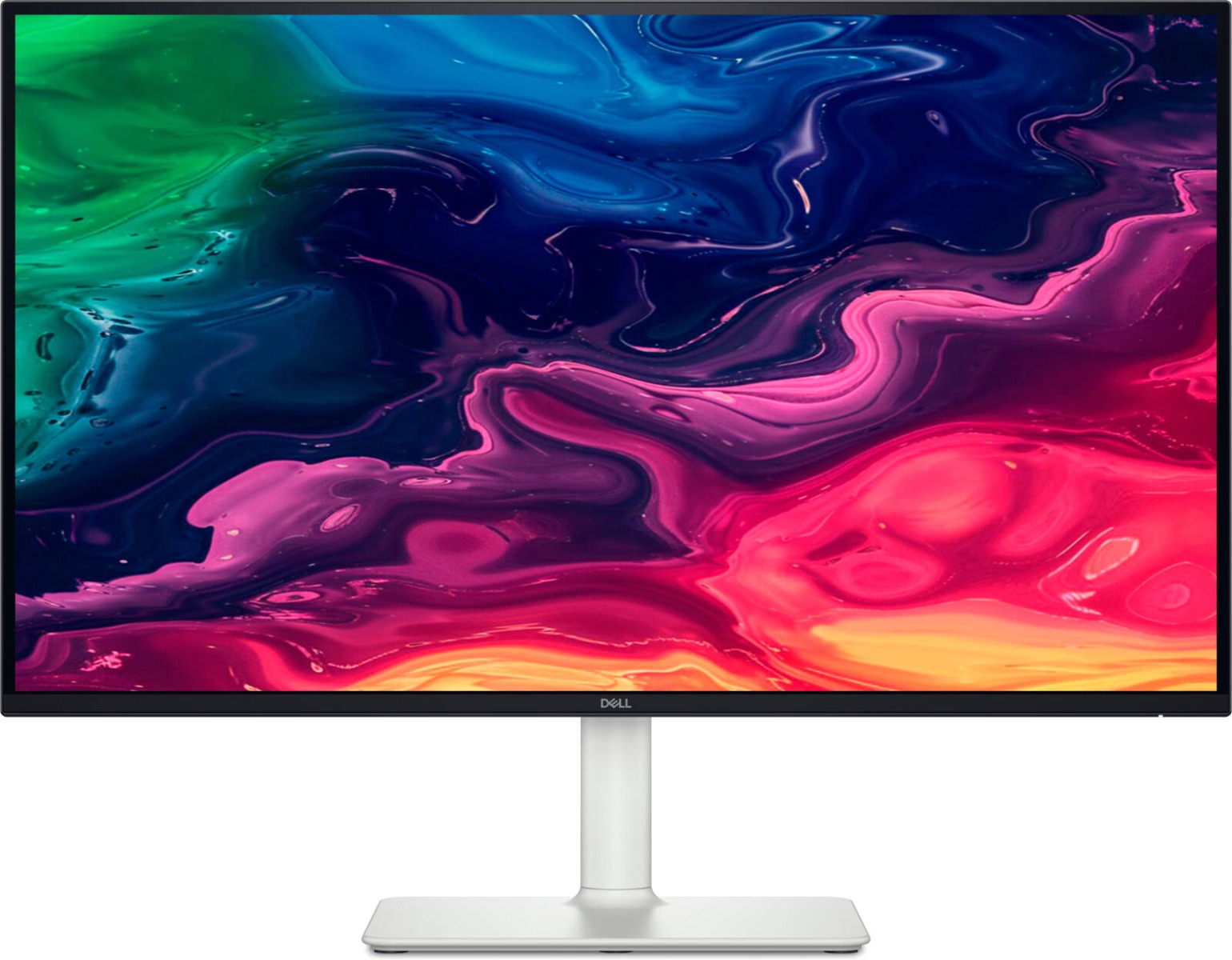 Dell S2725QC Plus USB-C 4K Monitor 27" UHD 3840x2160 IPS Display 120Hz Refresh Rate 4ms (GtG @ Extreme) Response Time AMD FreeSync Premium Technology 2× HDMI 2.1 - White