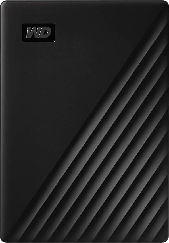 ويسترن ديجيتال WD My Passport سعة 4 تيرابايت، محرك أقراص صلبة خارجي محمول، USB 3.2 الجيل الأول، متوافق مع USB 2.0، موصل Micro-B، سرعة نقل تصل إلى 5 جيجابت/ثانية، تشفير عتادي AES بمقدار 256 بت، حماية بكلمة مرور، أسود