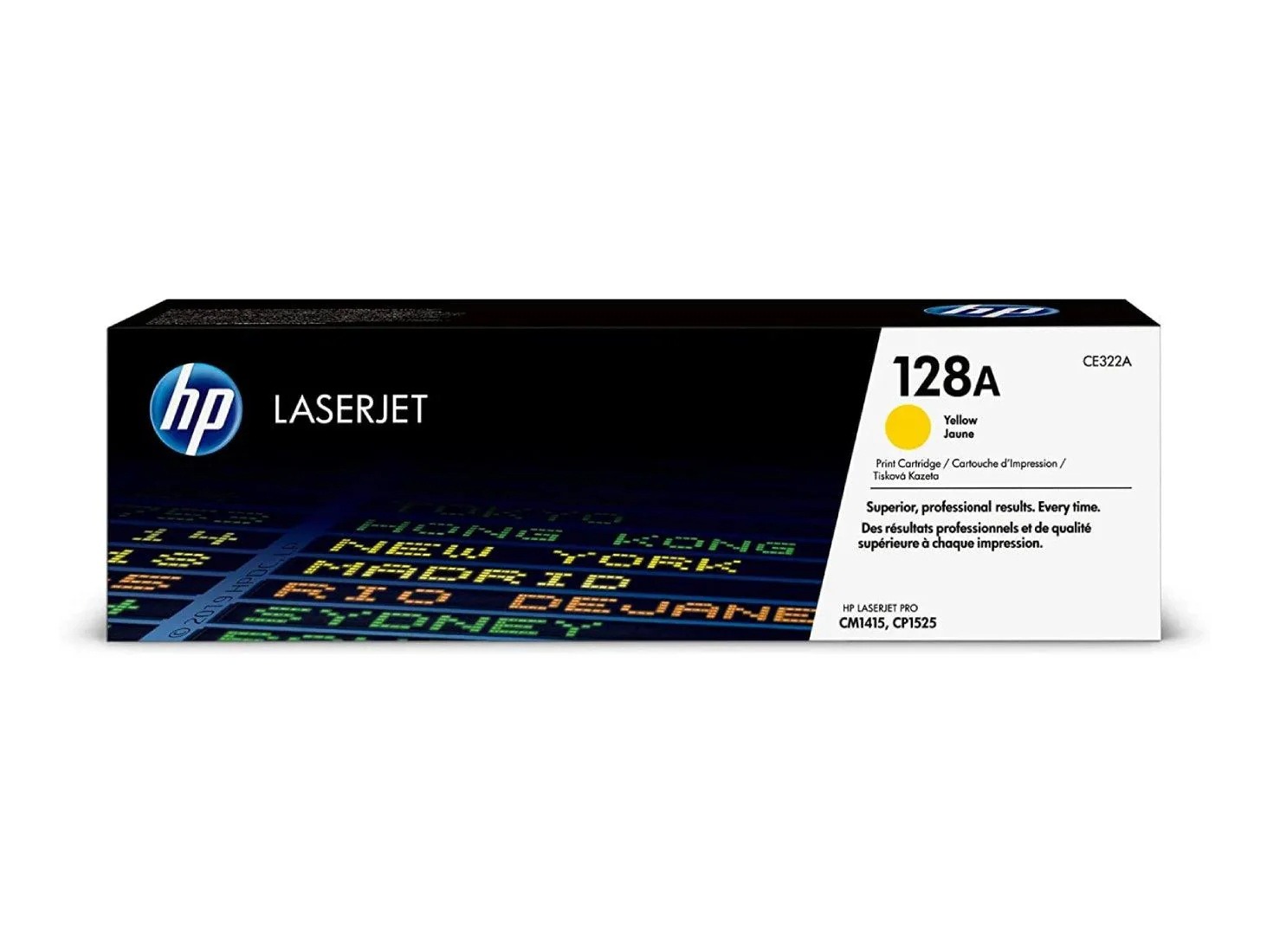 HP 128A Yellow Original Toner Cartridge CE322A