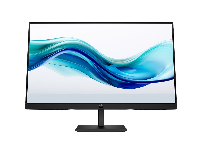 شاشة HP S3 324pf مقاس 23.8 بوصة بدقة FHD مع لوحة IPS ودقة 1920 × 1080 ومعدل تحديث 100 هرتز وزمن استجابة 5 مللي ثانية وشاشة IPS مضادة للانعكاس وخالية من الوميض مع منافذ متعددة HDMI 1.4 وDisplayPort 1.2 وVGA - أسود
