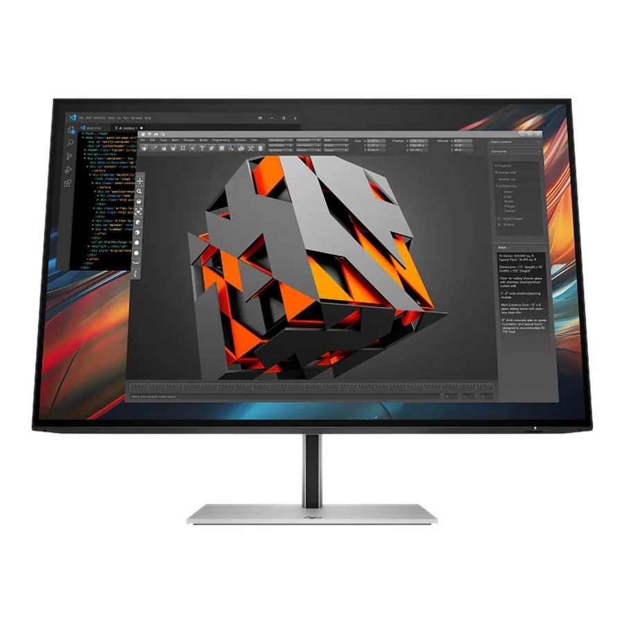 HP Series 7 Pro 724PU Monitor 24" WUXGA 1920 x 1200 IPS Display 100Hz Refresh Rate 5ms GtG Response Time Anti-glare HDMI DisplayPort USB-C USB Hub - Black