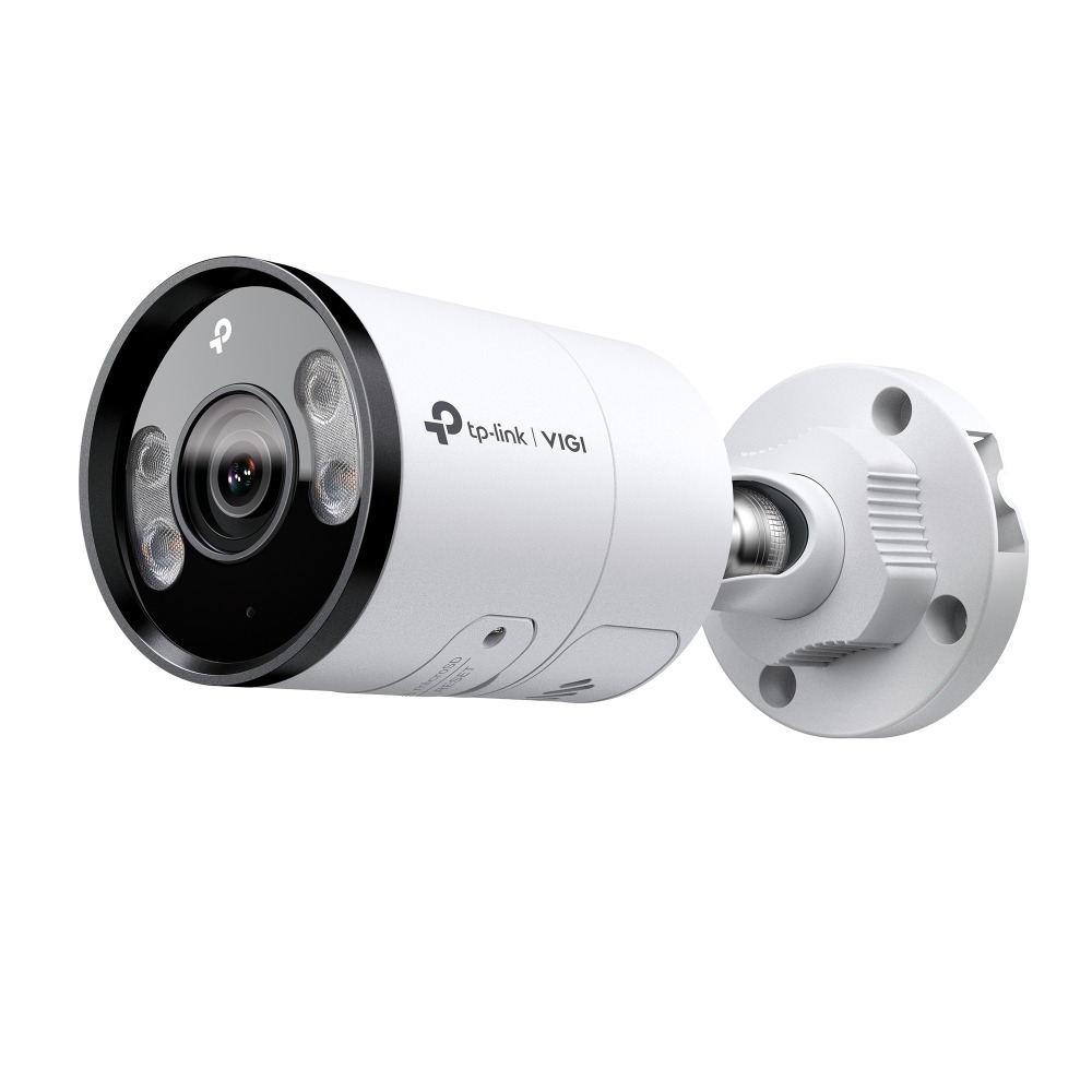 TP-Link VIGI InSight S385 (2.8mm) 8MP 4K Outdoor Full-Color Bullet Network Camera (PoE) – H.265+, 120dB True WDR, Active Defense, Two-Way Audio, Human & Vehicle Analytics, IP67