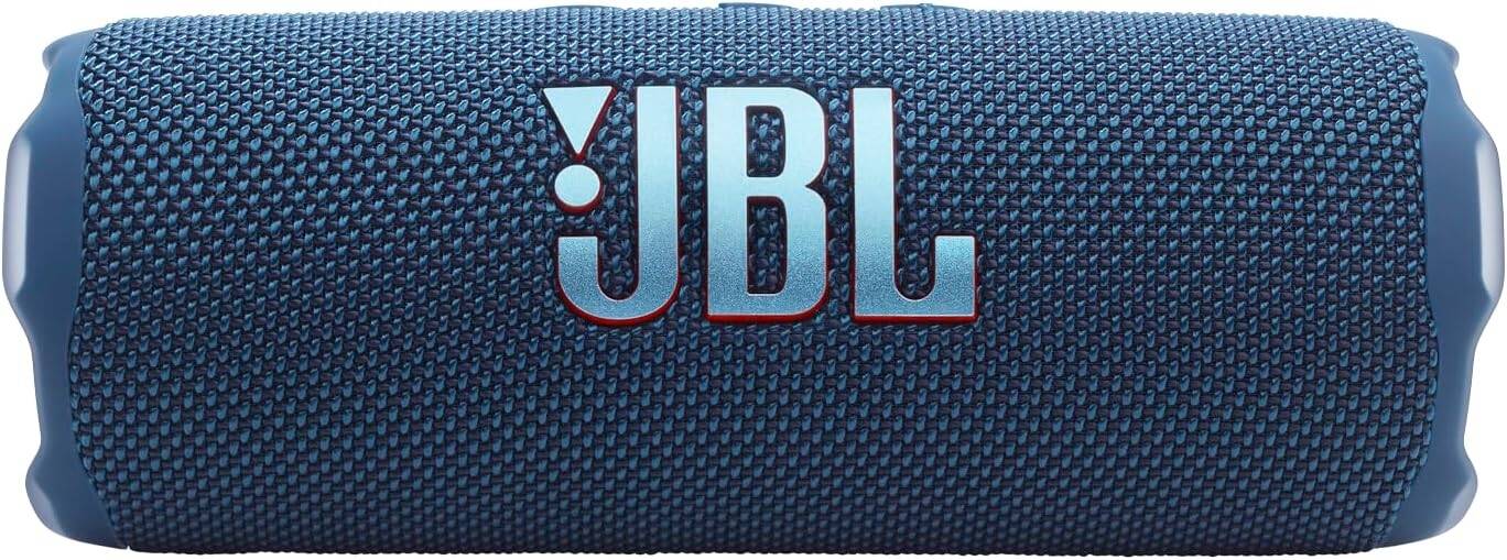 JBL Flip 7 Blue Portable Bluetooth Speaker 30W RMS IP68 Waterproof Dustproof Bluetooth 5.3 12 Hours Playtime PartyBoost USB C Charging