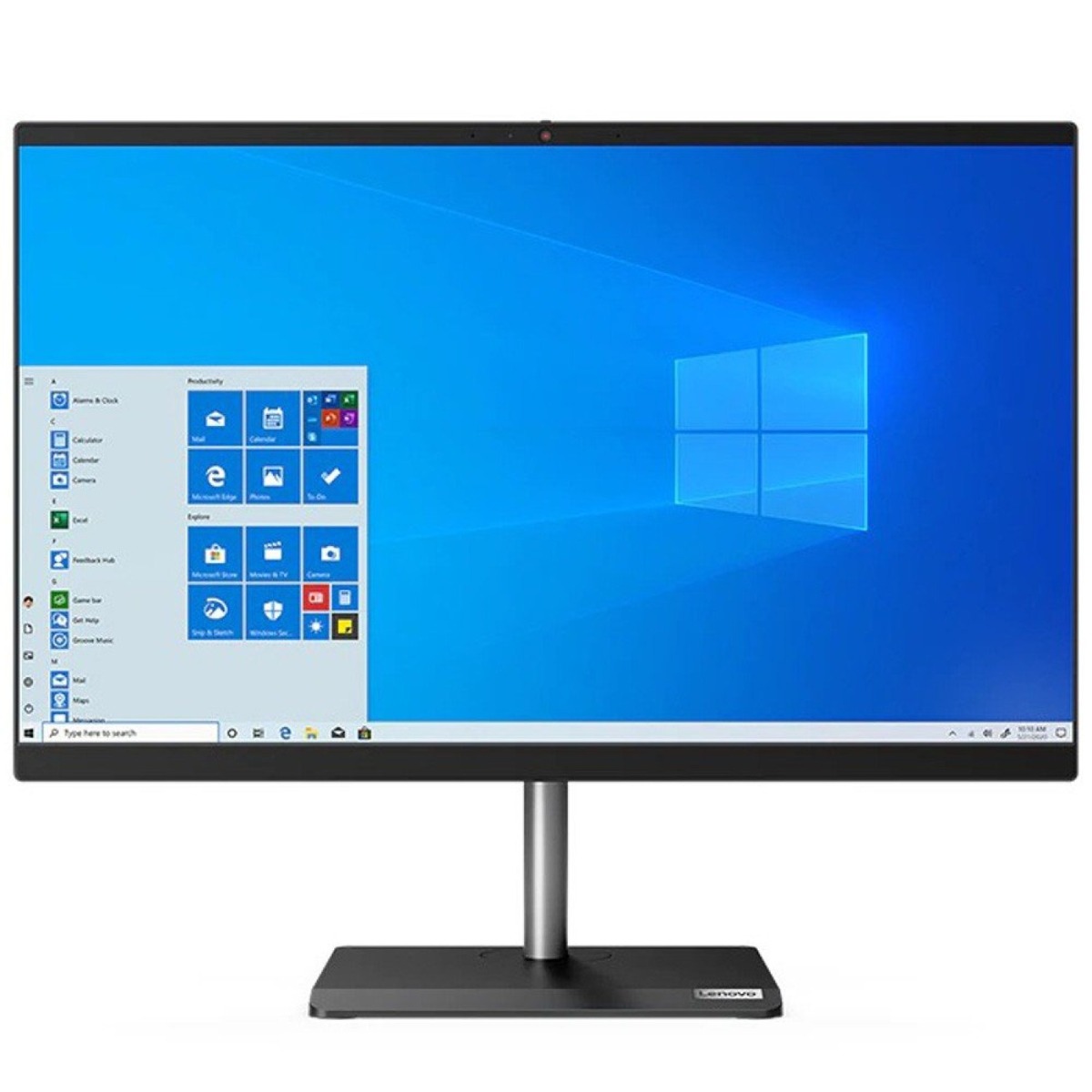 لينوفو AIO الكل في واحد V30a 22IIL كمبيوتر مكتبي الجيل العاشر انتل كور i5-1035G1 4 جيجا رام 1 تيرابايت اتش دي دي 21.5 "غير تعمل باللمس DVDRW Win 11 لوحة مفاتيح إنجليزية سوداء
