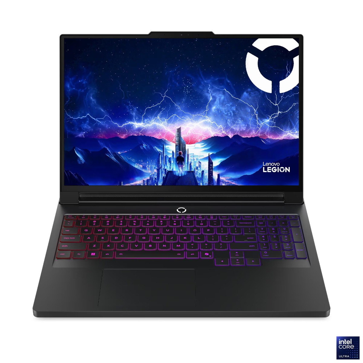 Lenovo Legion Pro 7 Gaming Laptop Intel Core Ultra 9 275HX Processor 64GB RAM 2TB SSD Storage NVIDIA GeForce RTX 5090 24GB Graphic 16 inch WQXGA OLED Display Operating System (Dos/No OS) English Arabic Keyboard Eclipse Black
