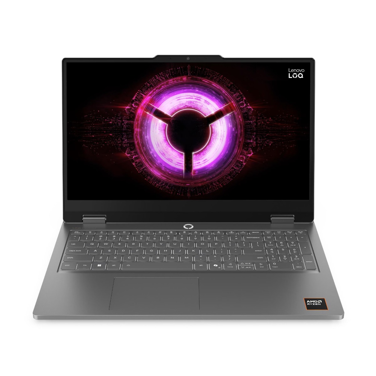 حاسوب محمول للألعاب Lenovo LOQ Essential 15ARP11 بمعالج AMD Ryzen 7-170 وذاكرة RAM سعة 16 جيجابايت وتخزين SSD سعة 512 جيجابايت وبطاقة رسومات NVIDIA GeForce RTX 5050 بسعة 8 جيجابايت وشاشة 15.6 بوصة بدقة FHD ومعدل تحديث 144 هرتز ونظام تشغيل Windows 11 Home 
