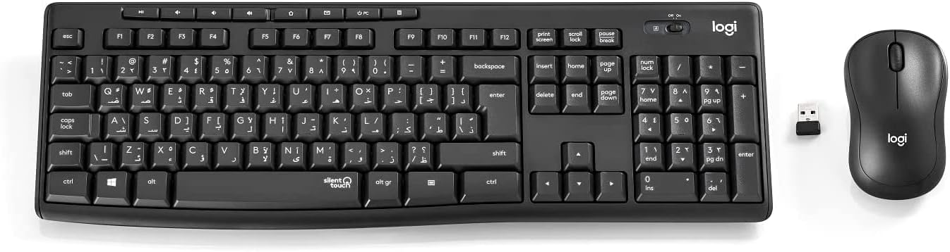 Logitech MK295 Silent Wireless Keyboard and Mouse Combo