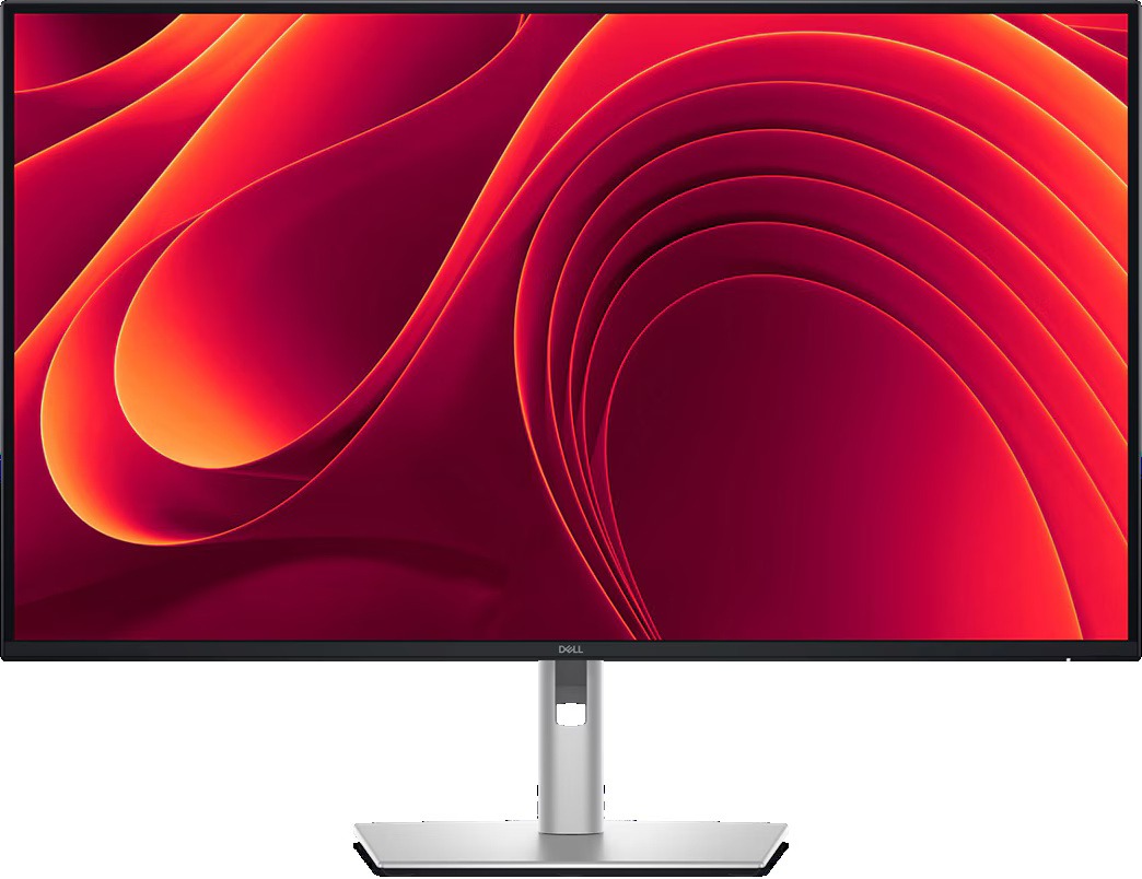 شاشة Dell Pro 32 Plus P3225DE مع موزّع USB-C، مقاس 32 بوصة بدقة QHD (2560 × 1440) بتقنية IPS، معدل تحديث 100 هرتز، وزمن استجابة 5 مللي ثانية (GTG) - 8 مللي ثانية (GTG)، مزودة بتقنية مضادة للوهج وراحة العين، نطاق ألوان sRGB، وإضاءة خلفية LED، باللونين الأس
