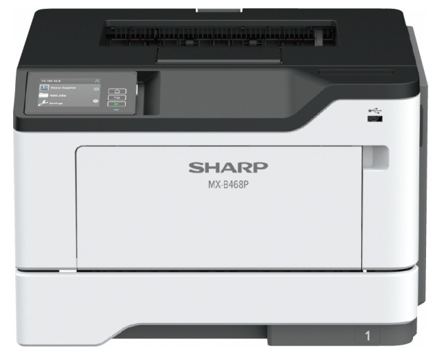 Sharp MXB468P A4 Monochrome B/W Printer, 44ppm, Duplex, 1200 dpi