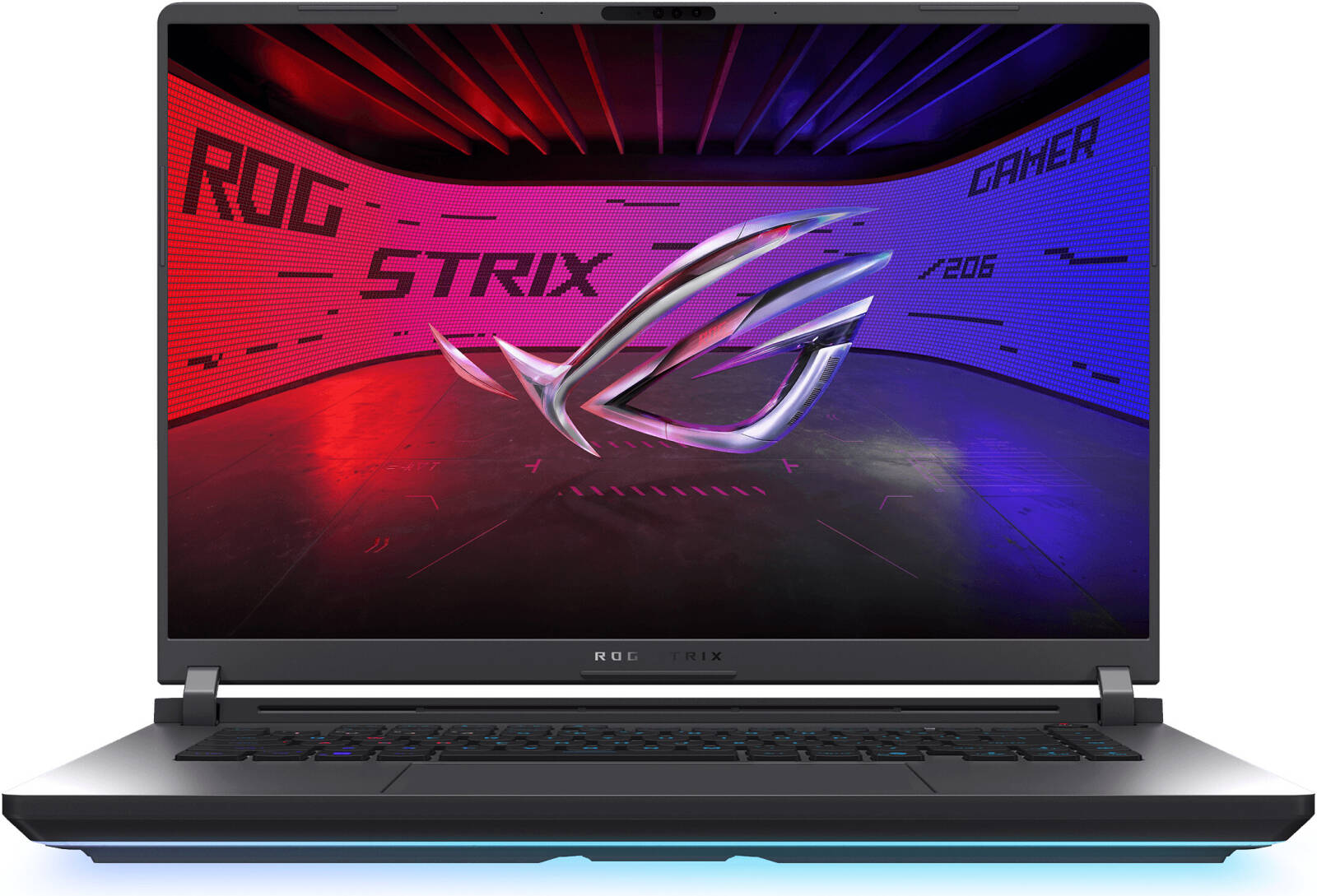 ASUS ROG Strix G16 G615LW-RV323W Gaming Laptop Intel Core Ultra 9-290HX Plus Processor 32GB Ram 1TB SSD Storage NVIDIA GeForce RTX 5080-16GB Graphics 16 Inch FHD+ WUXGA 165Hz Display Operating System Windows 11 Home English Arabic Keyboard - Gray