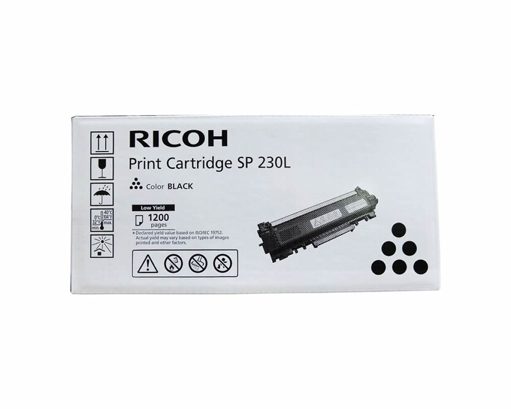 Ricoh SP230L Black Original Toner Cartridge,1.5K pages (408295)