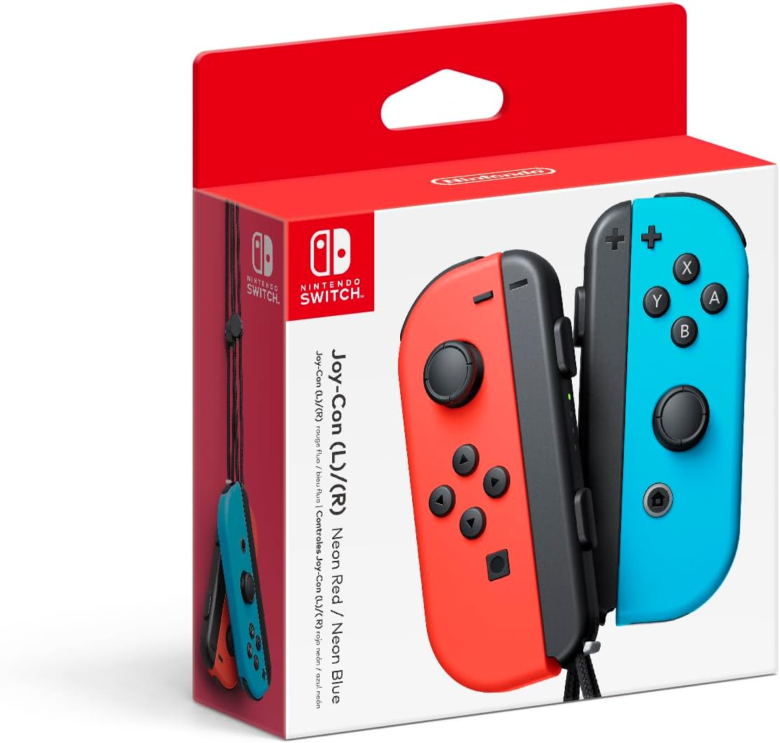 Nintendo Switch Joy-Con Controller Neon Red/Blue (L/R)
