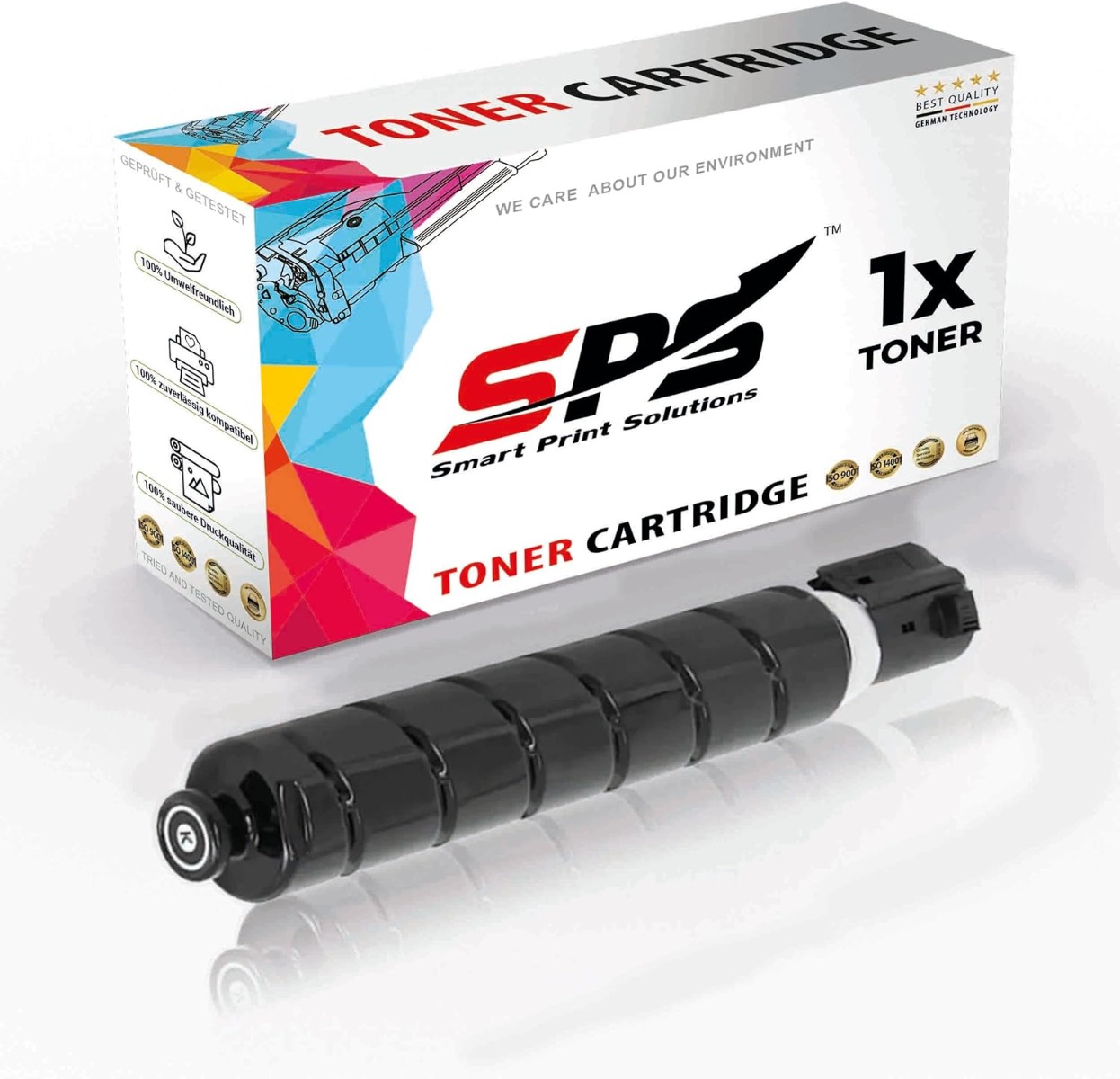 SPS C-EXV59 Compatible Black Toner Cartridge for Canon imageRUNNER 2625 2630 2635 2645 Printers Up to 30,000 Pages