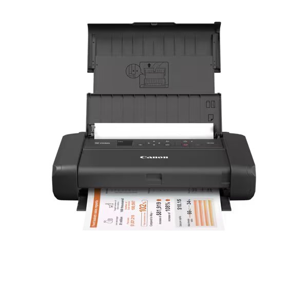 Canon PIXMA TR150 Portable Wireless Inkjet Printer with Battery